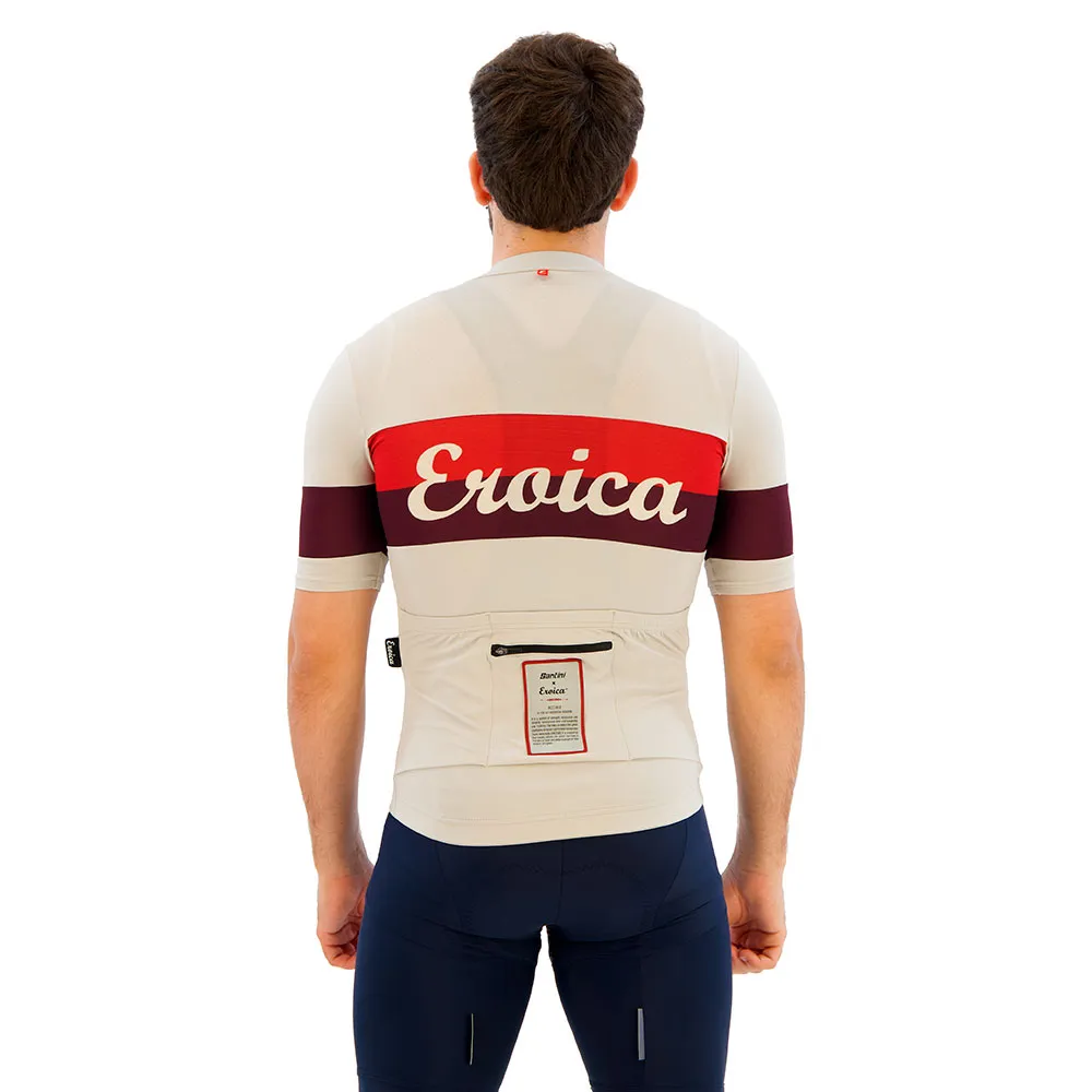 Santini Eroica Quiete Kort Ermet Trøye Santini Eroica Quiete Kort Ermet Trøye