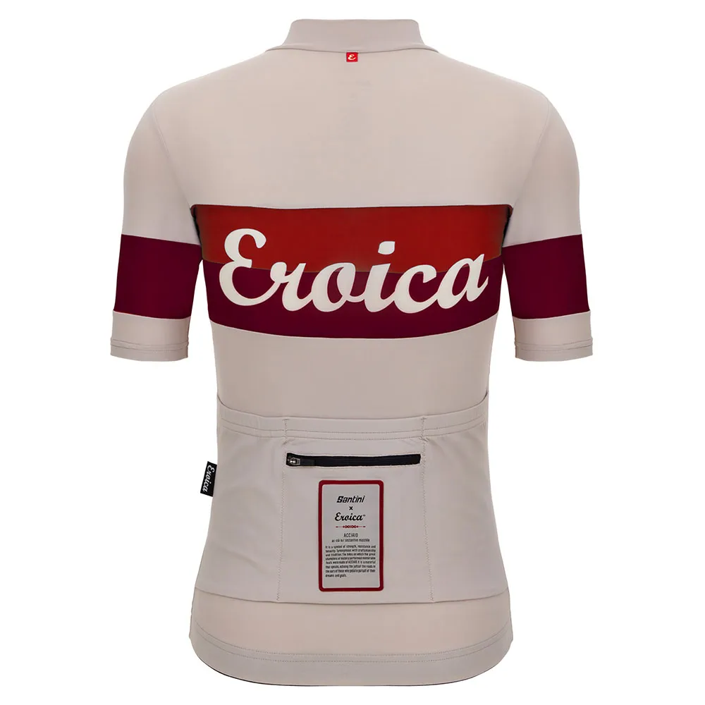 Santini Eroica Quiete Kort Ermet Trøye Santini Eroica Quiete Kort Ermet Trøye