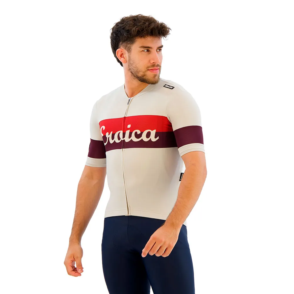 Santini Eroica Quiete Kort Ermet Trøye Santini Eroica Quiete Kort Ermet Trøye