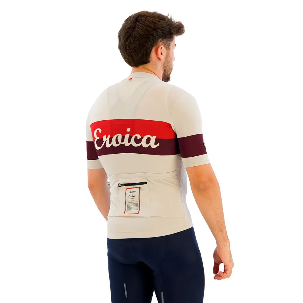 Santini Eroica Quiete Kort Ermet Trøye Santini Eroica Quiete Kort Ermet Trøye