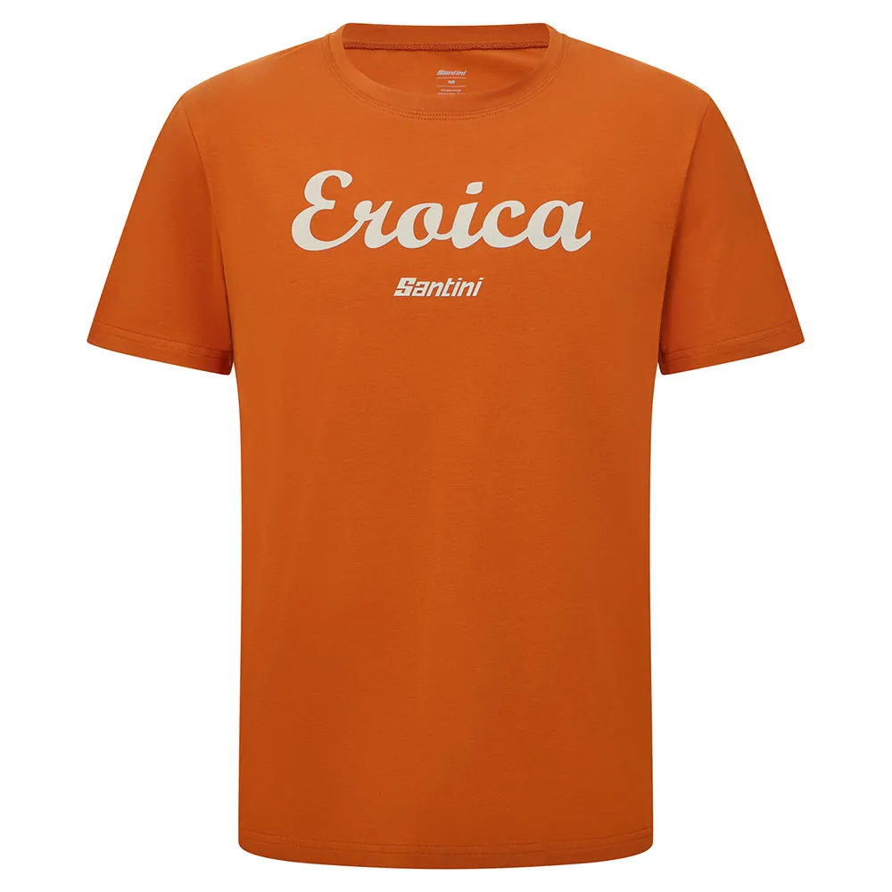 Santini Eroica Strada Kortarmet T-skjorte