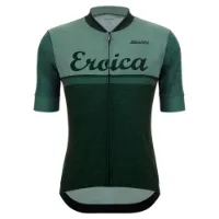 Santini Eroica Valle Kort Ermet Trøye Santini Eroica Valle Kort Ermet Trøye