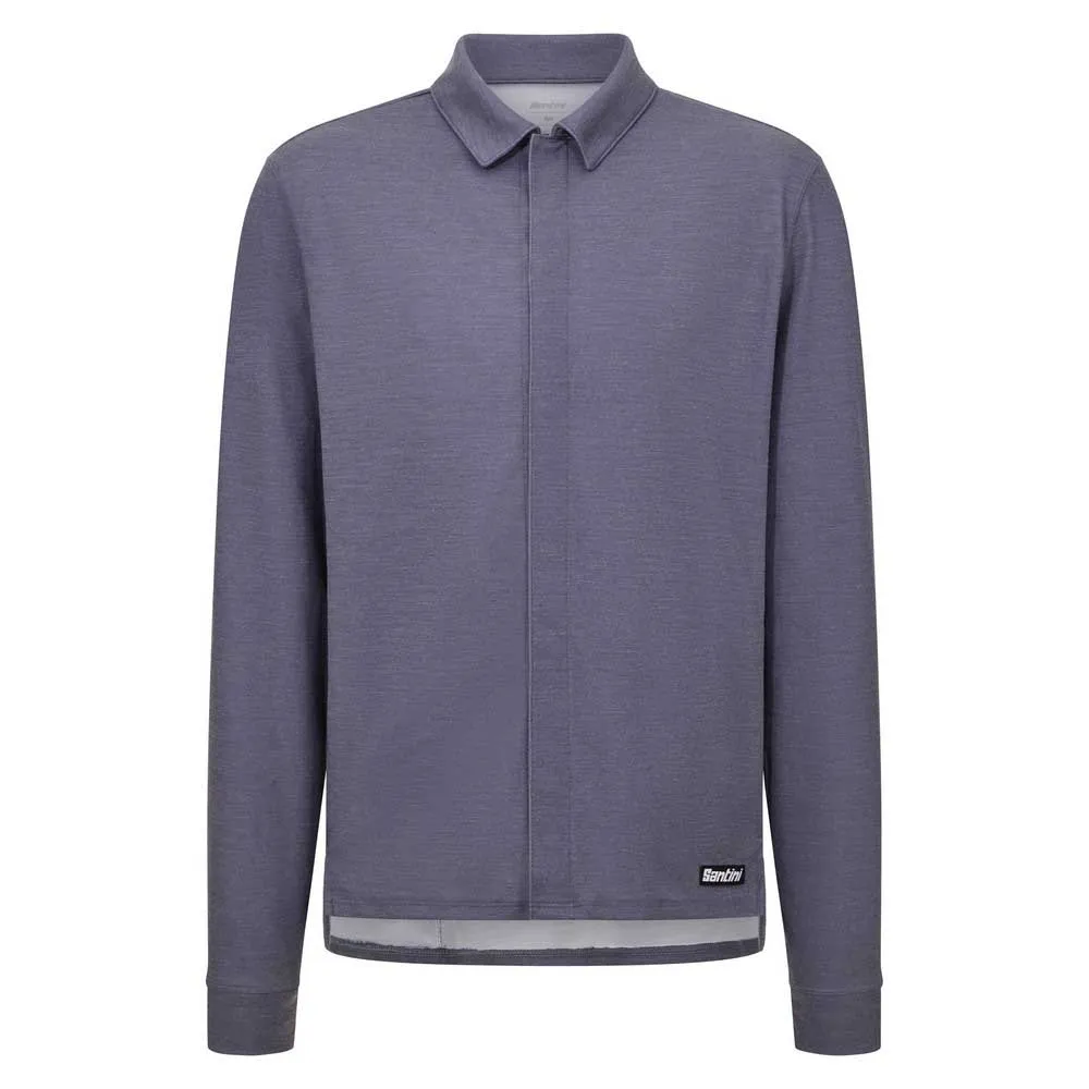 Santini Explorer Wool Skjorte Med Lange Ermer