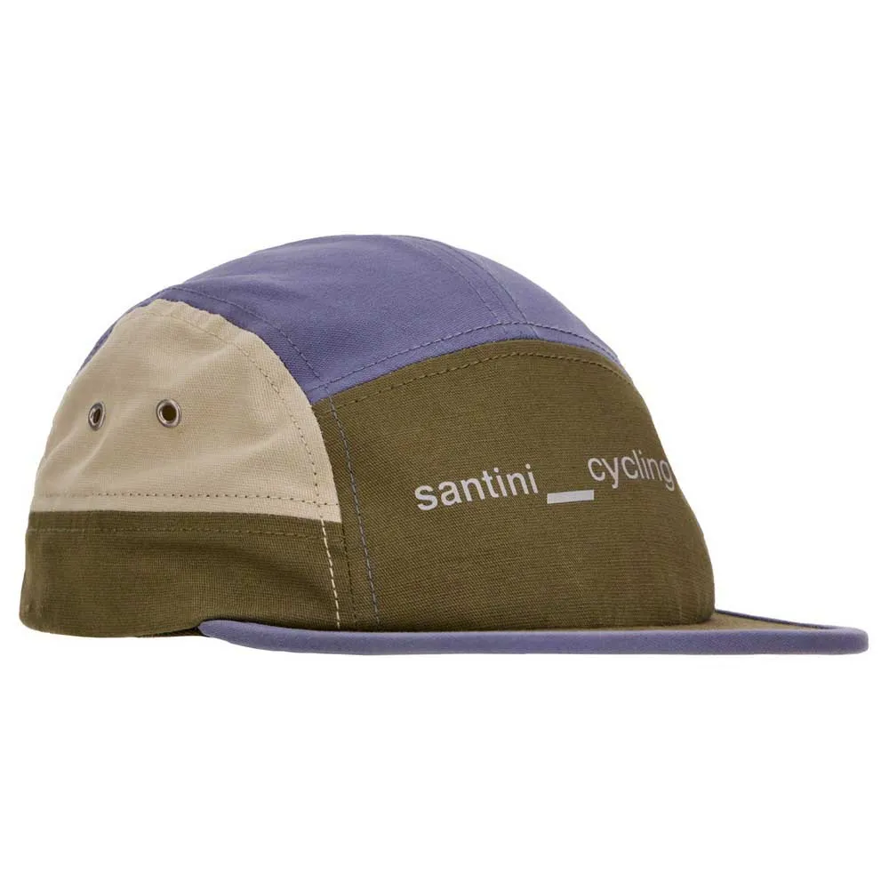 Santini Flat Trucker Cap, Cappuccino Santini Flat Trucker Cap, Cappuccino