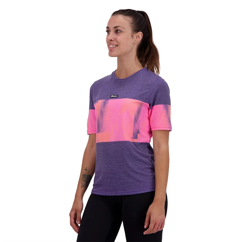 Santini Forza Indoor Collection Kortarmet T-skjorte