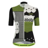Santini Giada Optic Kort Ermet Trøye Santini Giada Optic Kort Ermet Trøye