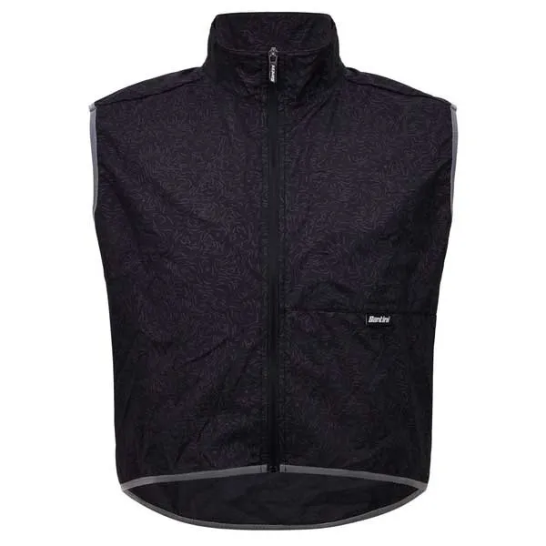 Santini High Vis Cropped Vest