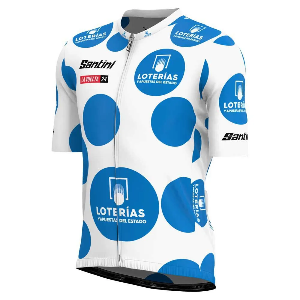 Santini La Vuelta Best Climber Kort Ermet Trøye Santini La Vuelta Best Climber Kort Ermet Trøye