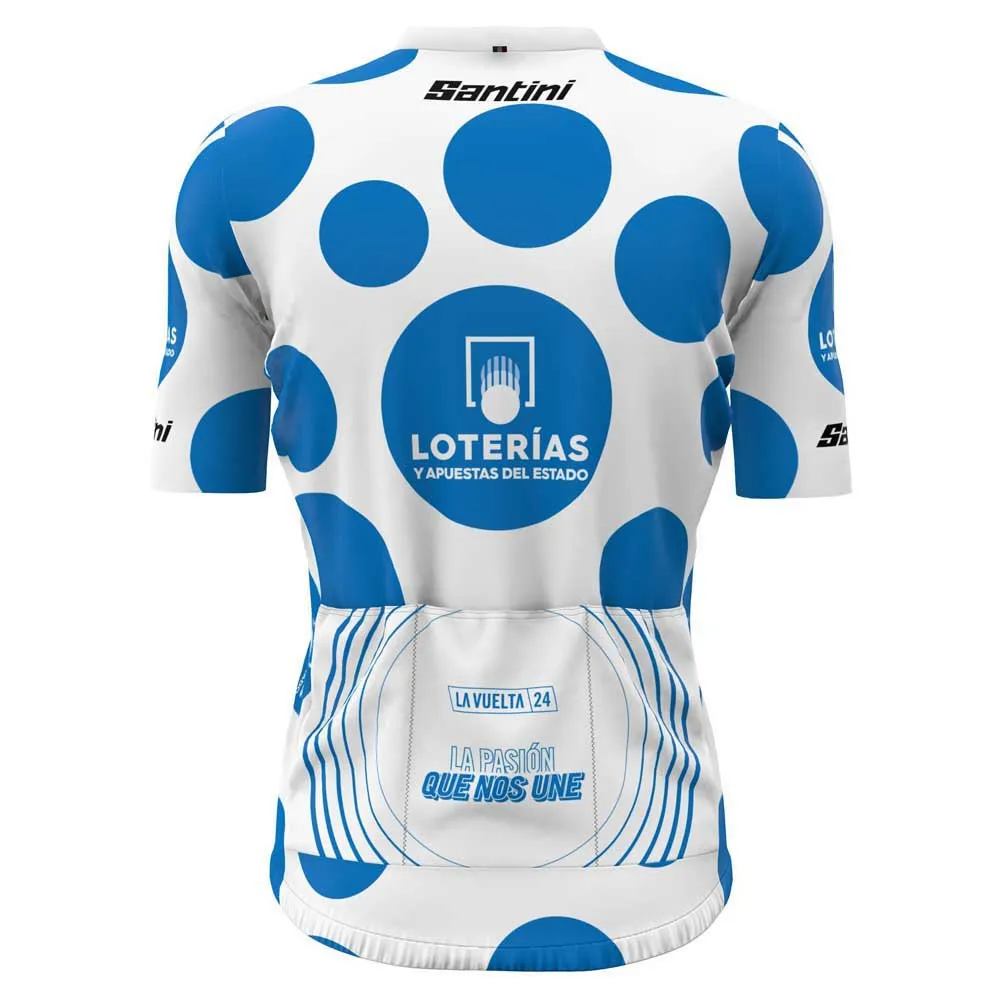 Santini La Vuelta Best Climber Kort Ermet Trøye Santini La Vuelta Best Climber Kort Ermet Trøye