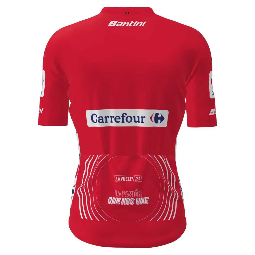 Santini La Vuelta Leader General Classification Kort Ermet Trøye