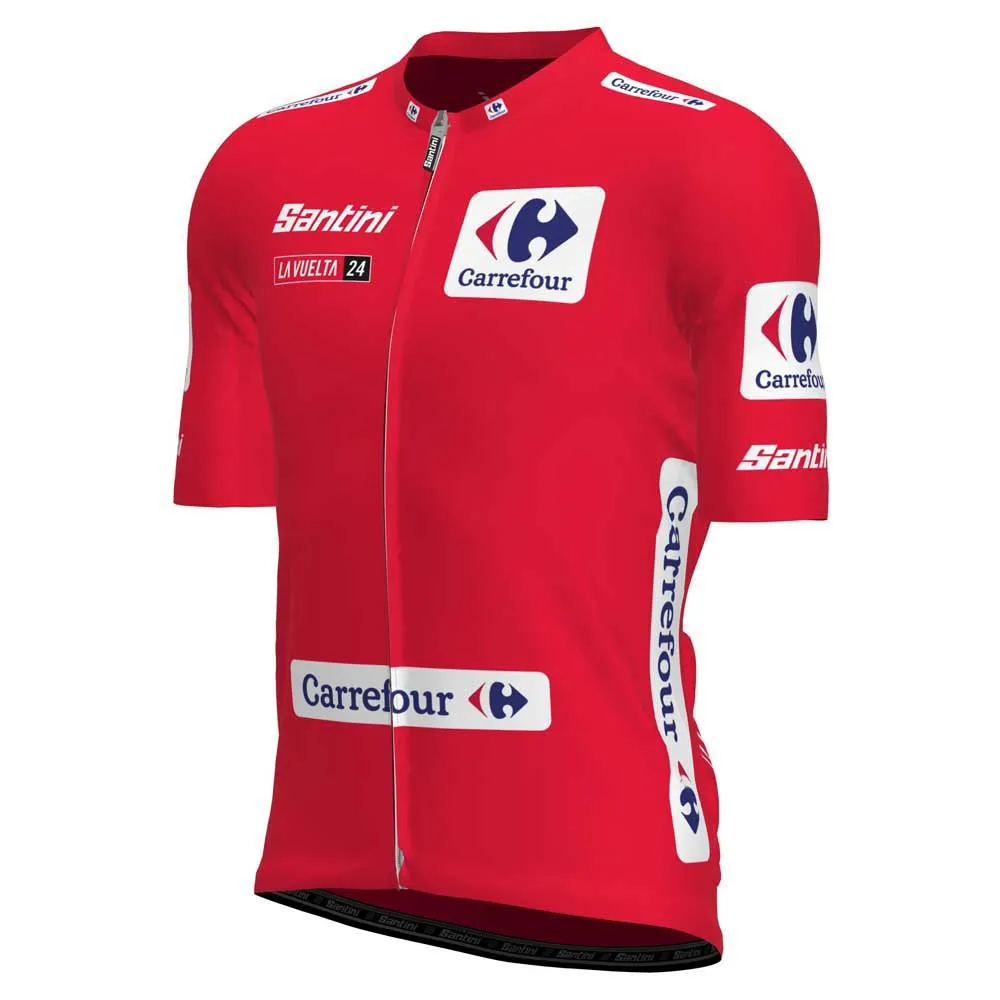 Santini La Vuelta Leader General Classification Kort Ermet Trøye