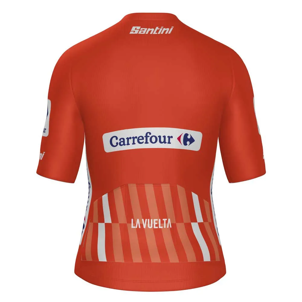 Santini La Vuelta Leader Kort Ermet Trøye