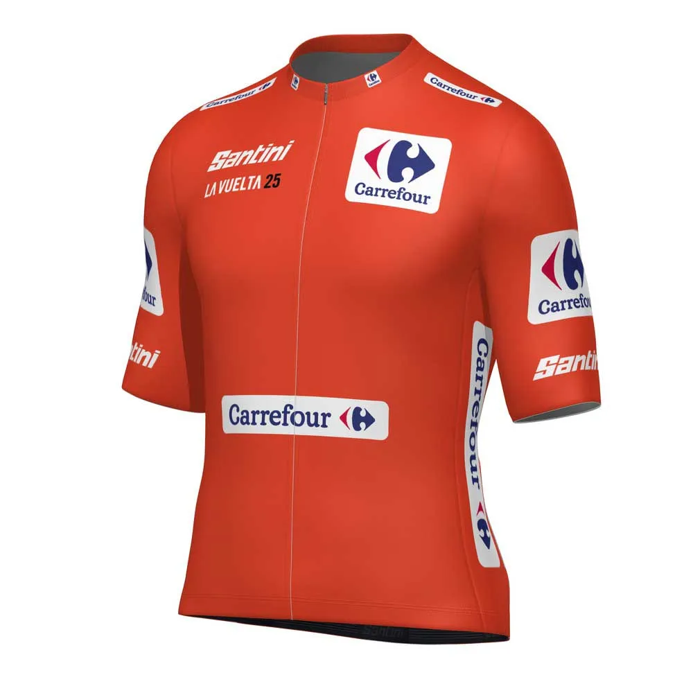 Santini La Vuelta Leader Kort Ermet Trøye