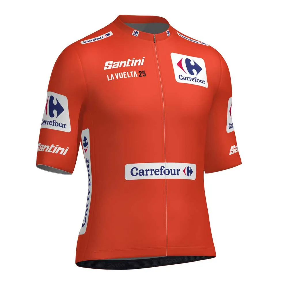 Santini La Vuelta Leader Kort Ermet Trøye
