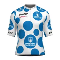Santini La Vuelta Mountain Leader Kort Ermet Trøye Santini La Vuelta Mountain Leader Kort Ermet Trøye
