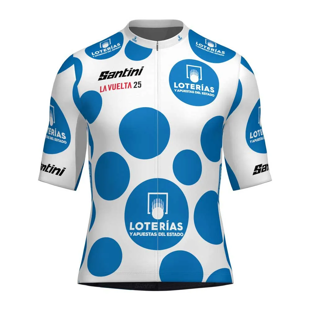 Santini La Vuelta Mountain Leader Kort Ermet Trøye Santini La Vuelta Mountain Leader Kort Ermet Trøye