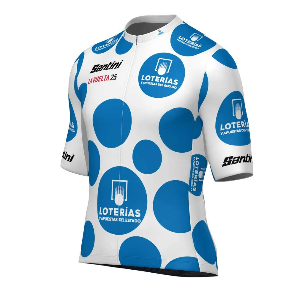 Santini La Vuelta Mountain Leader Kort Ermet Trøye Santini La Vuelta Mountain Leader Kort Ermet Trøye
