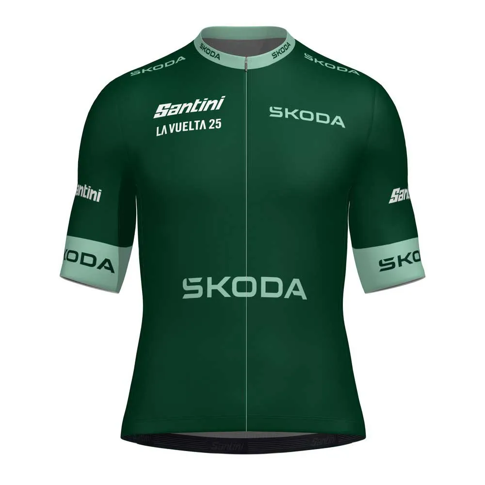 Santini La Vuelta Points Leader Kort Ermet Trøye