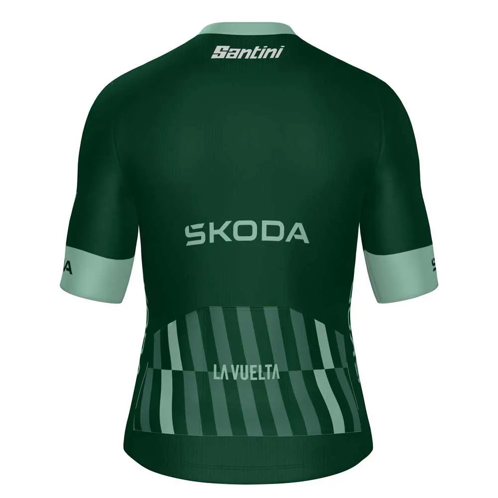 Santini La Vuelta Points Leader Kort Ermet Trøye