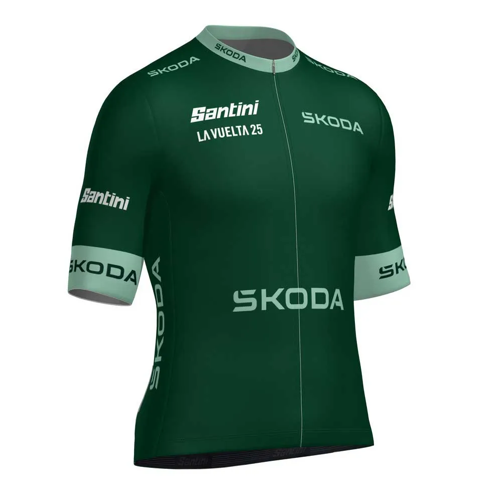 Santini La Vuelta Points Leader Kort Ermet Trøye
