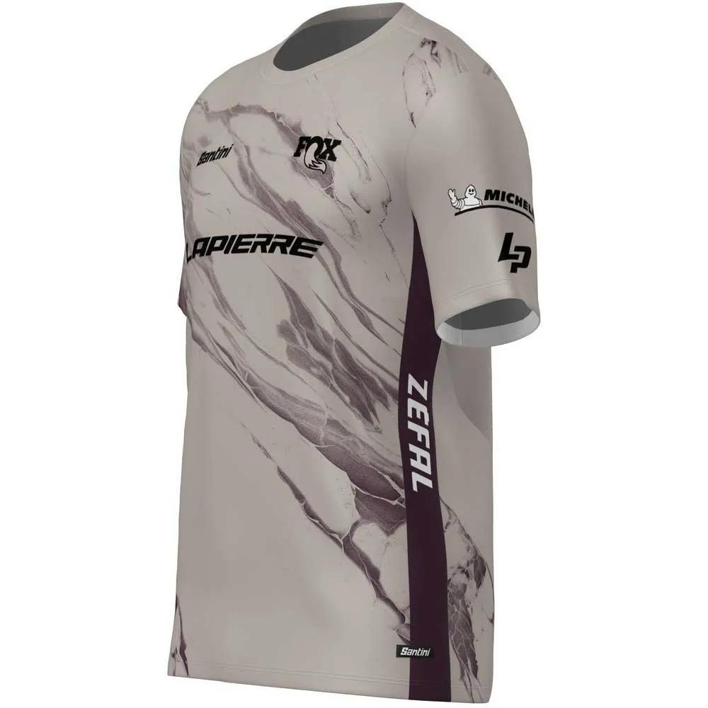 Santini Lapierre Mtb 2025 Kortarmet T-skjorte Santini Lapierre Mtb 2025 Kortarmet T-skjorte