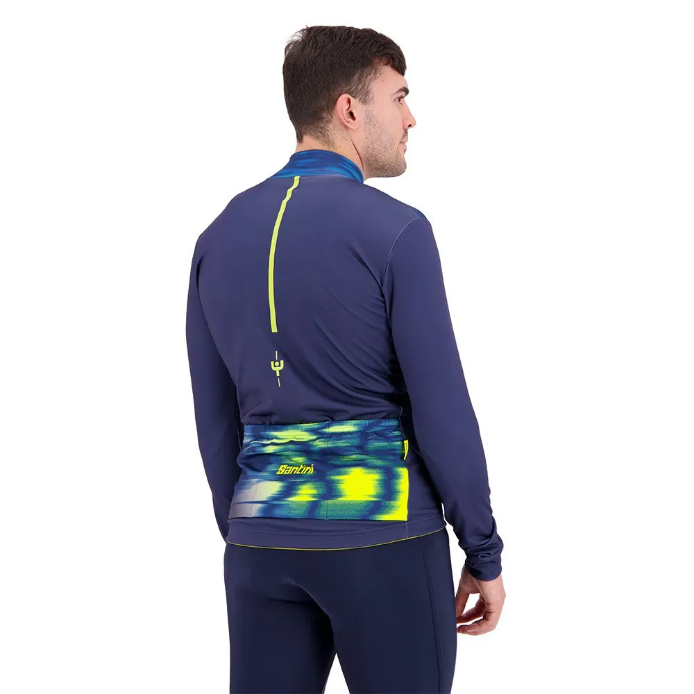 Santini Le Maillot Jaune Langermet Trøye Santini Le Maillot Jaune Langermet Trøye