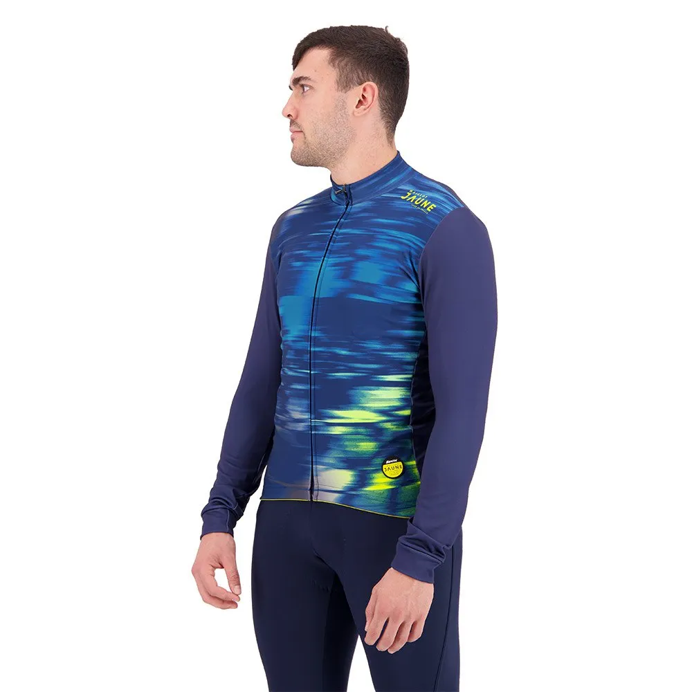 Santini Le Maillot Jaune Langermet Trøye Santini Le Maillot Jaune Langermet Trøye
