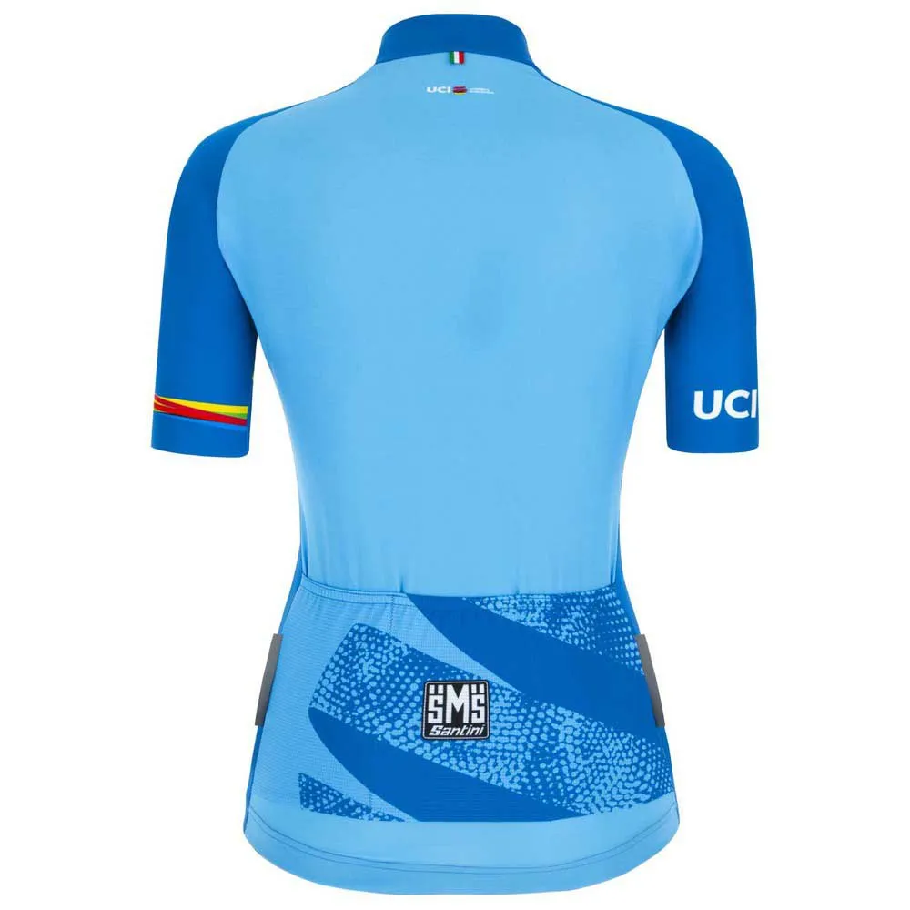 Santini Leader Uci World Tour Kort Ermet Trøye