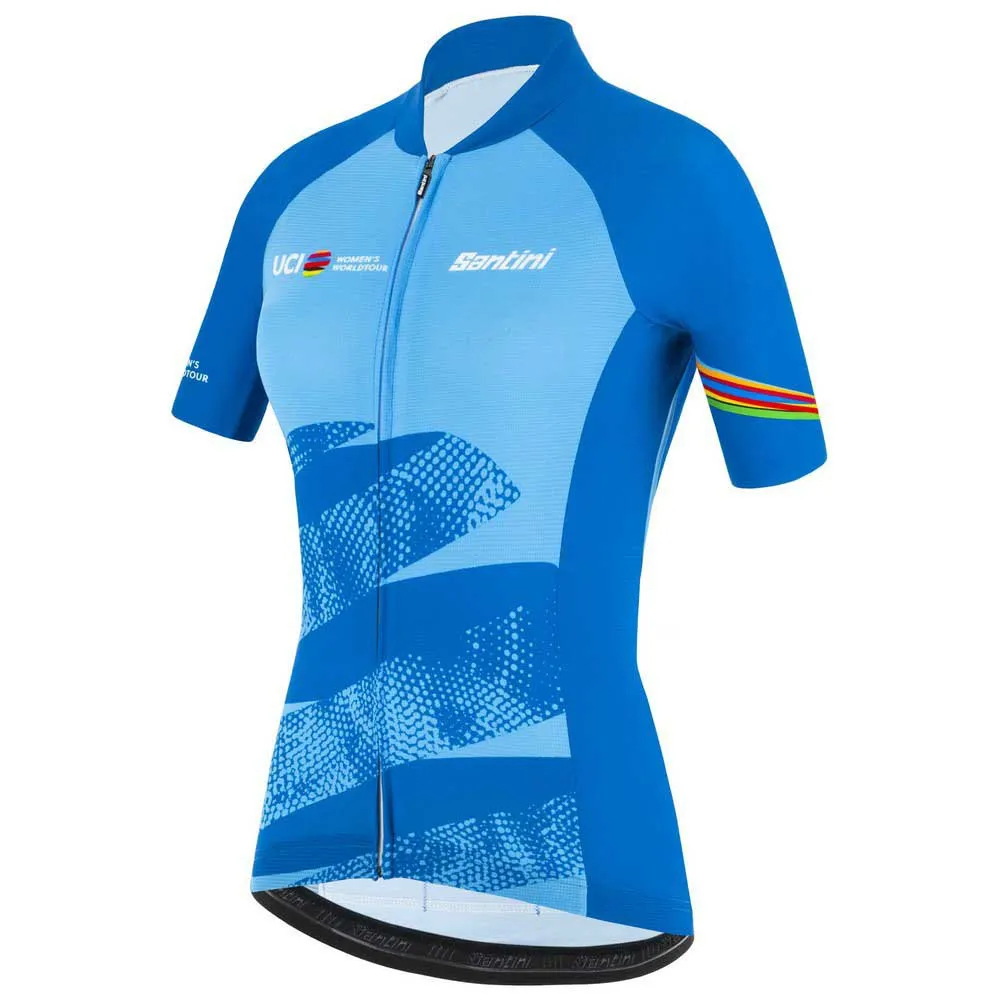 Santini Leader Uci World Tour Kort Ermet Trøye