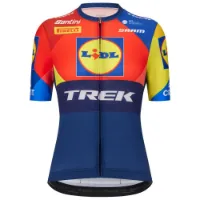 Santini Lidl-trek 2025 Kort Ermet Trøye