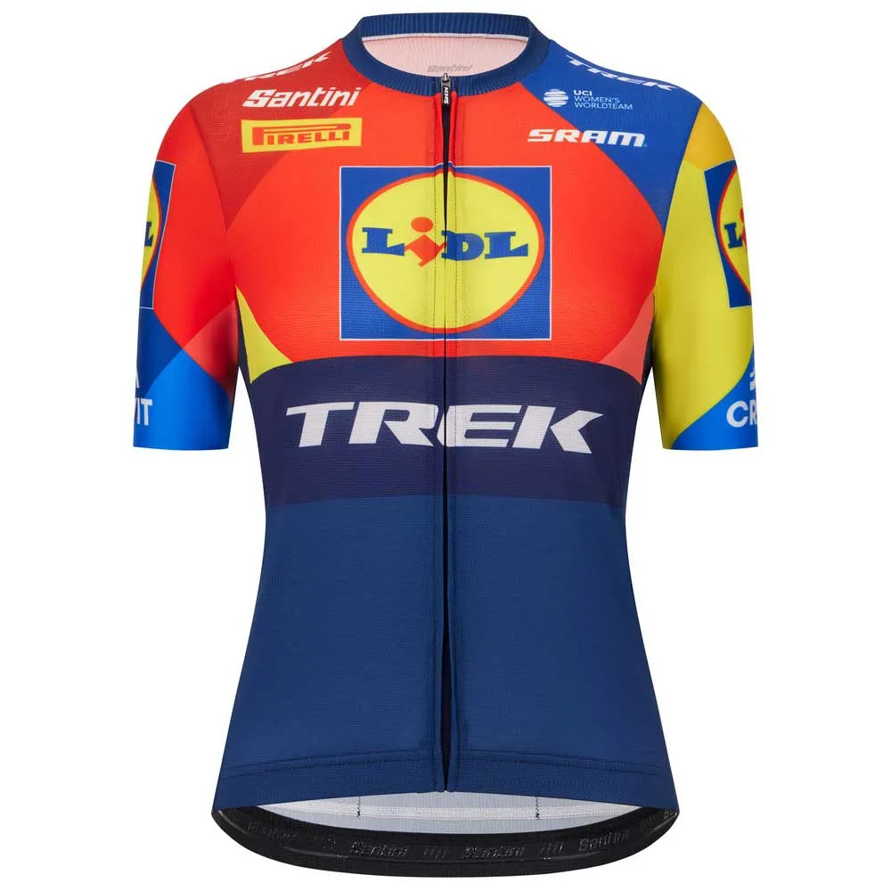 Santini Lidl-trek 2025 Kort Ermet Trøye Santini Lidl-trek 2025 Kort Ermet Trøye