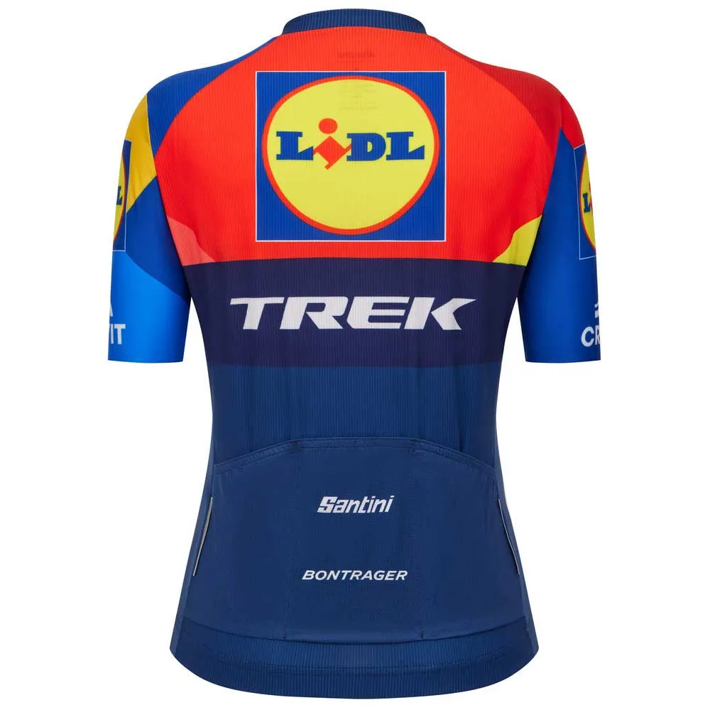 Santini Lidl-trek 2025 Kort Ermet Trøye Santini Lidl-trek 2025 Kort Ermet Trøye