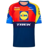 Santini Lidl-trek 2025 Kortarmet T-skjorte Santini Lidl-trek 2025 Kortarmet T-skjorte