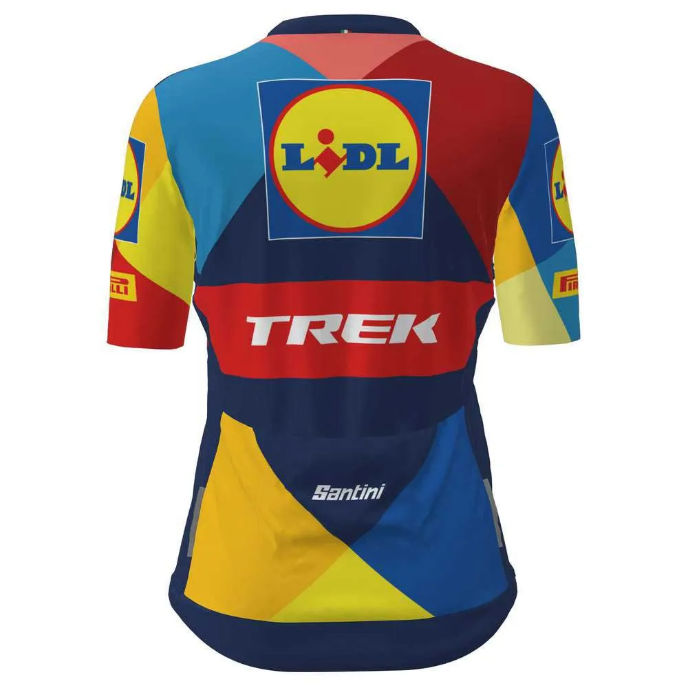 Santini Lidl Trek Kort Ermet Trøye Santini Lidl Trek Kort Ermet Trøye