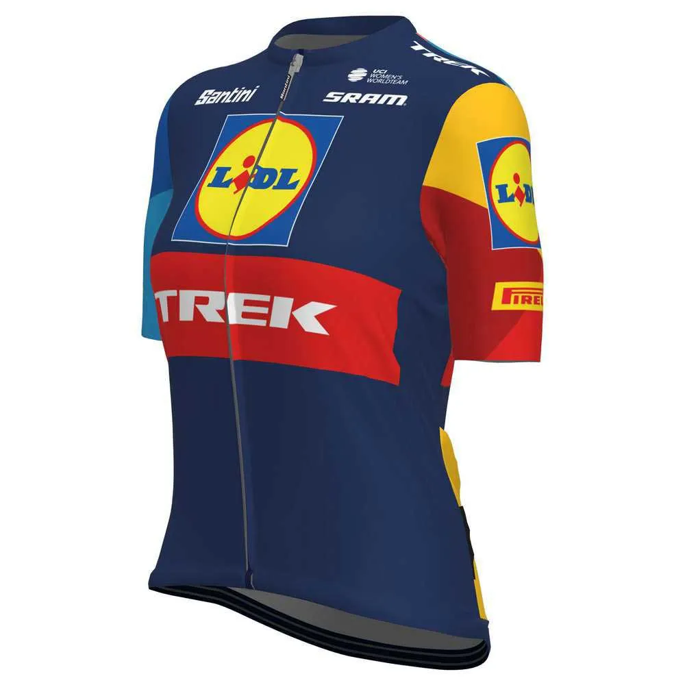 Santini Lidl Trek Kort Ermet Trøye Santini Lidl Trek Kort Ermet Trøye