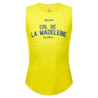 Santini Maillot Jaune Col De La Madeleine 2025 Ermeløs Baselag Santini Maillot Jaune Col De La Madeleine 2025 Ermeløs Baselag