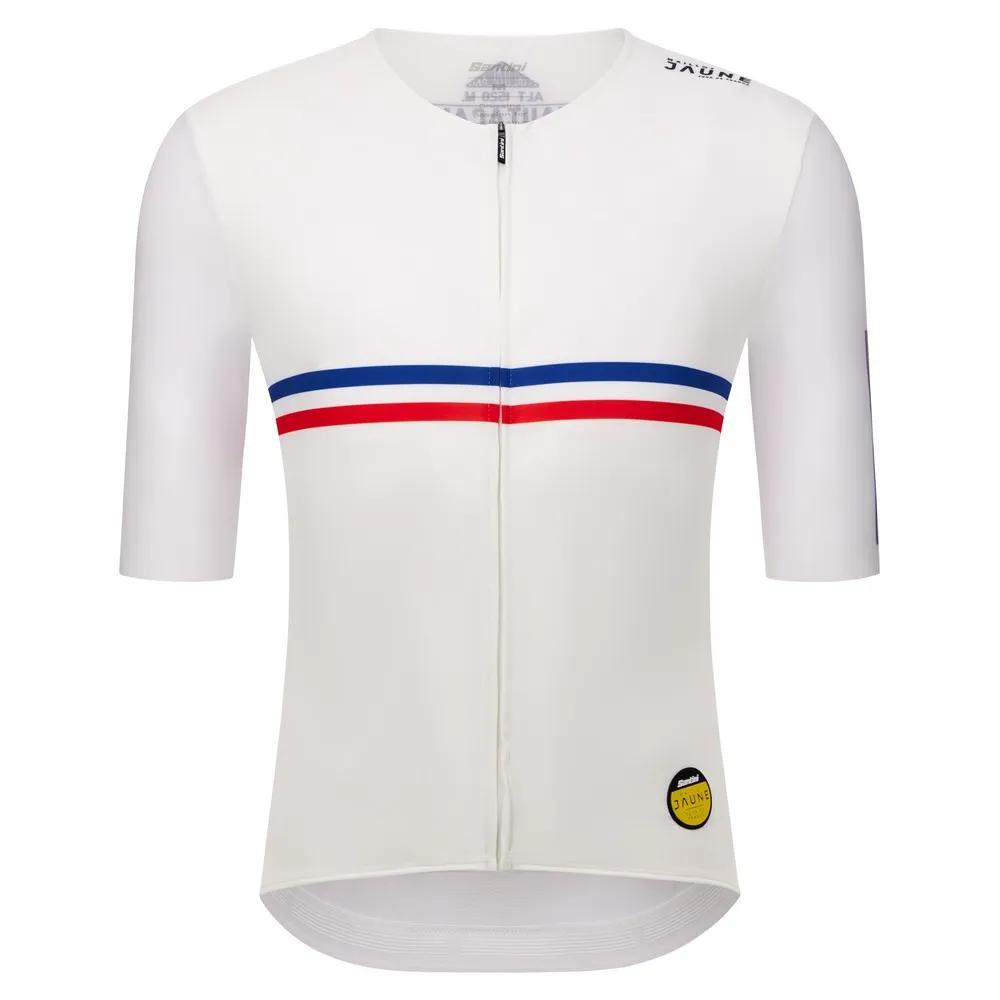 Santini Maillot Jaune Hautacam 2025 Kort Ermet Trøye Santini Maillot Jaune Hautacam 2025 Kort Ermet Trøye
