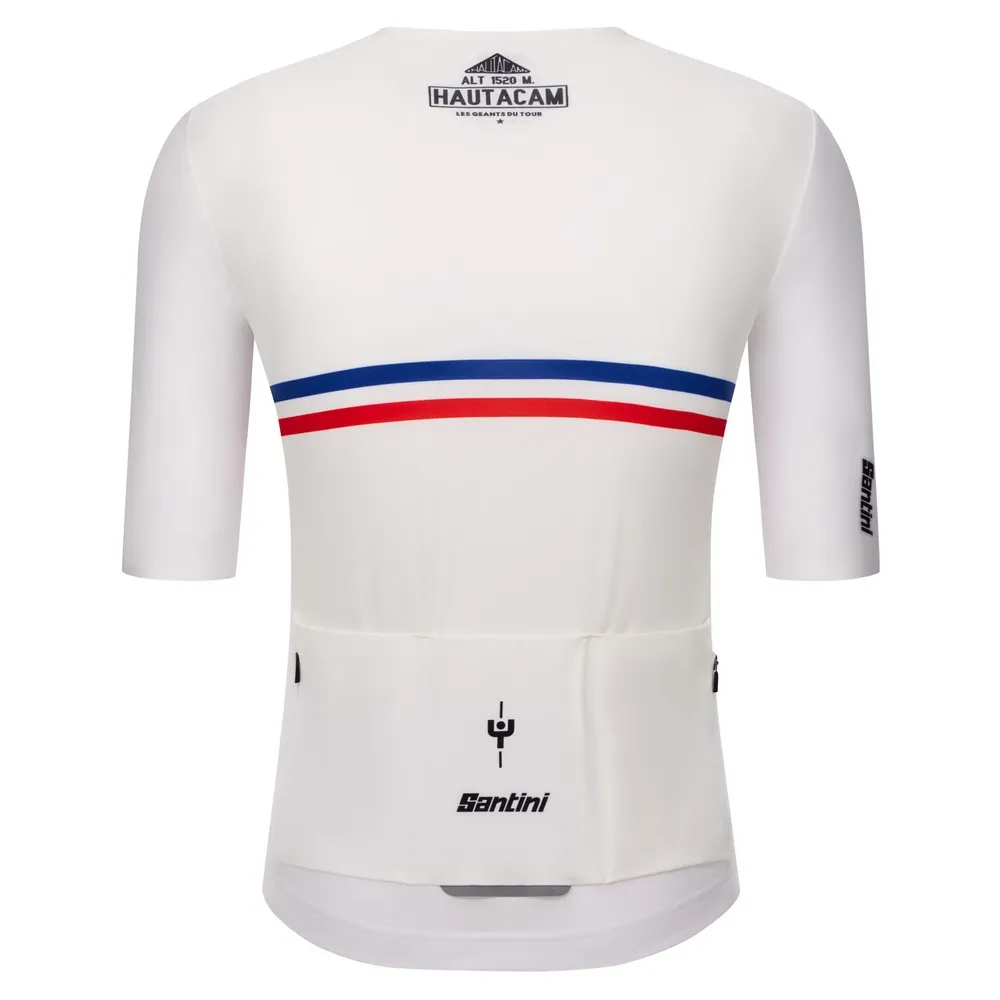 Santini Maillot Jaune Hautacam 2025 Kort Ermet Trøye Santini Maillot Jaune Hautacam 2025 Kort Ermet Trøye