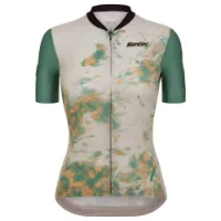 Santini Marble Slim Fit Kort Ermet Trøye Santini Marble Slim Fit Kort Ermet Trøye