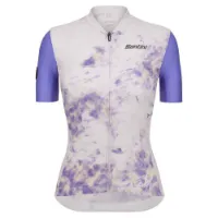 Santini Marble Slim Fit Kort Ermet Trøye