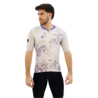 Santini Marble Sllim Fit Kort Ermet Trøye