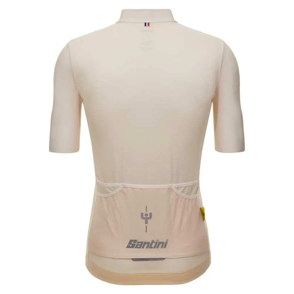 Santini Mj Mont Ventoux Kort Ermet Trøye Santini Mj Mont Ventoux Kort Ermet Trøye