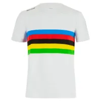 Santini Official Uci Rainbow 2025 Kortarmet T-skjorte