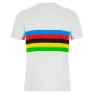 Santini Official Uci Rainbow 2025 Kortarmet T-skjorte