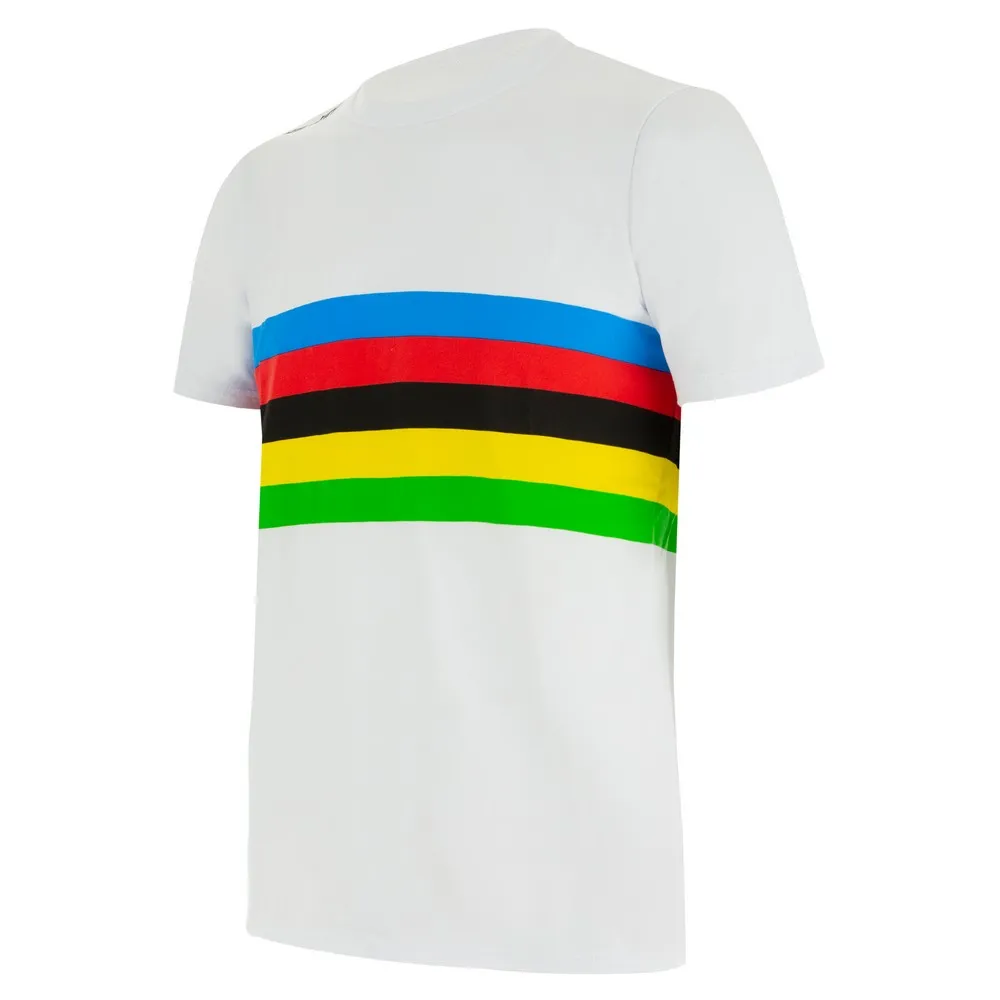 Santini Official Uci Rainbow 2025 Kortarmet T-skjorte
