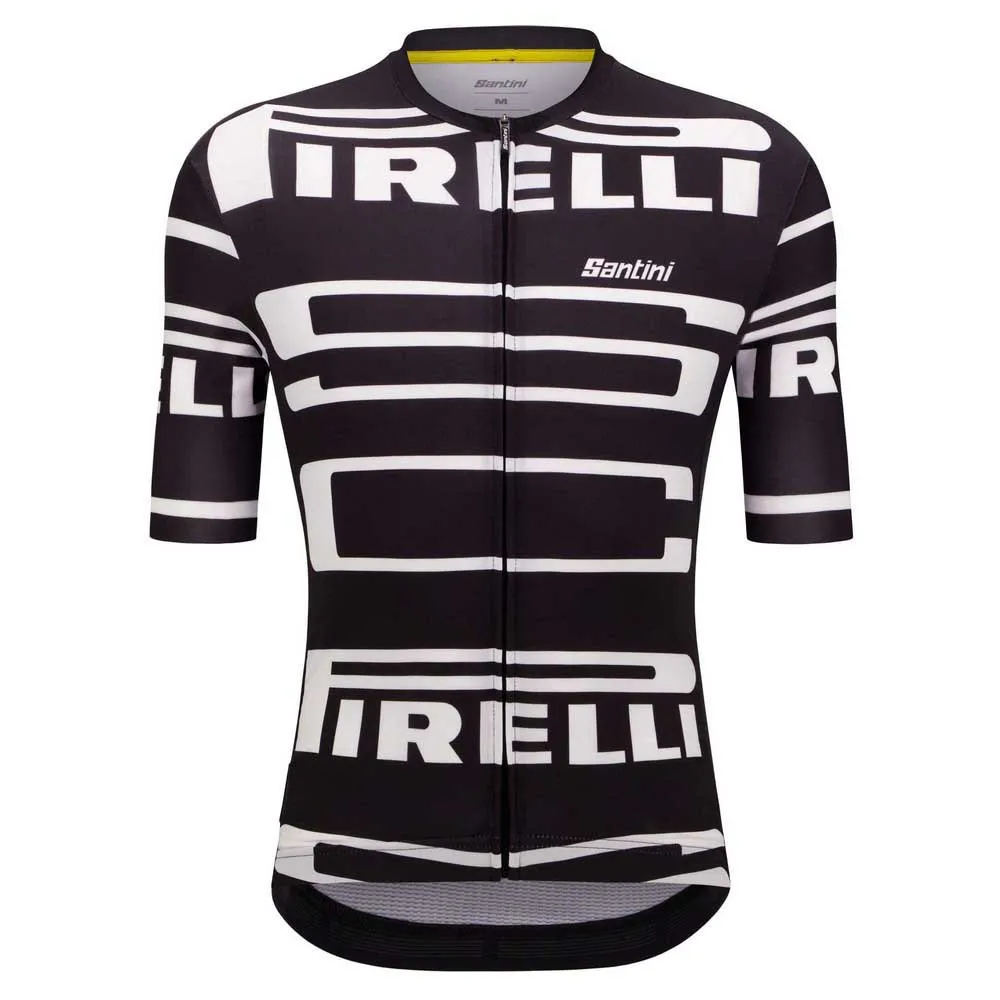 Santini Pirelli Kort Ermet Trøye Santini Pirelli Kort Ermet Trøye