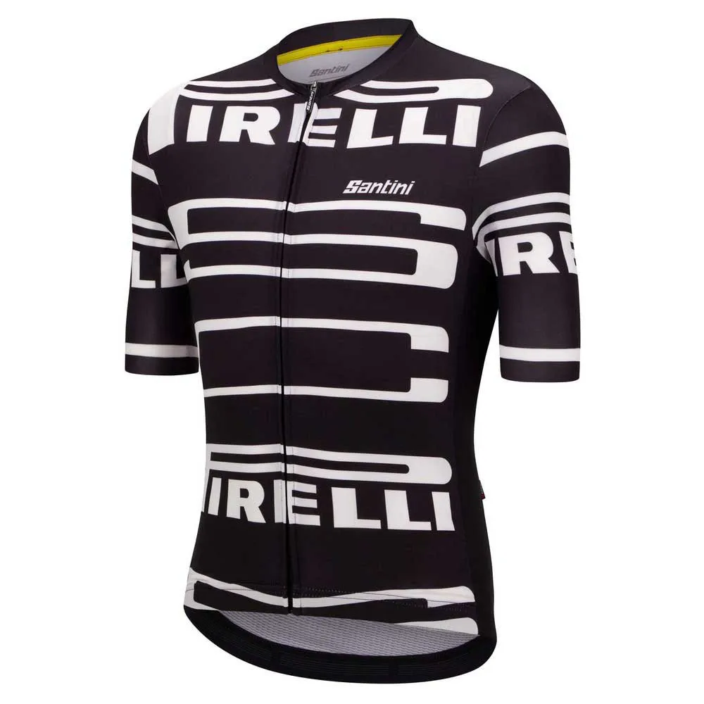 Santini Pirelli Kort Ermet Trøye Santini Pirelli Kort Ermet Trøye
