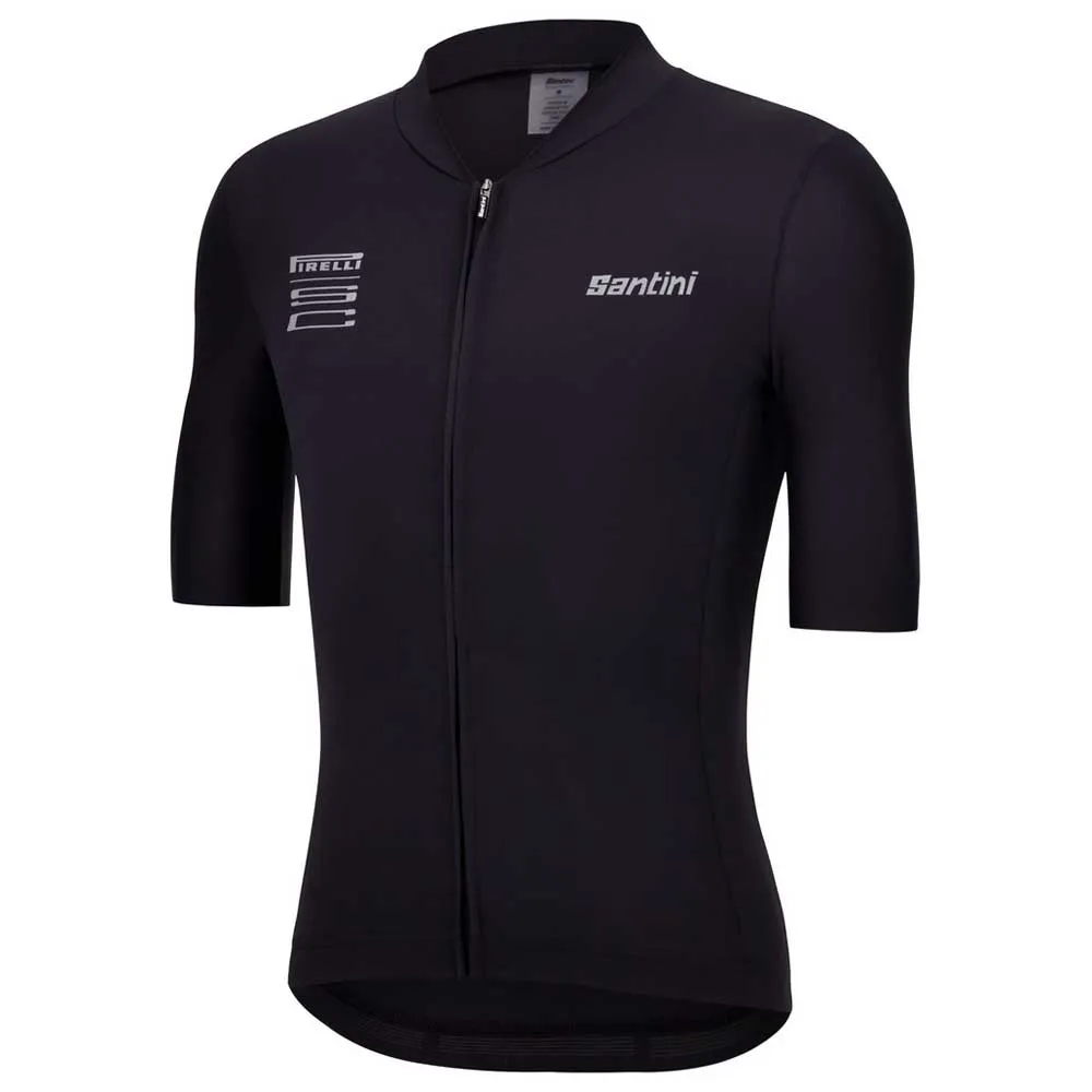 Santini Pirelli Wheel Kort Ermet Trøye Santini Pirelli Wheel Kort Ermet Trøye