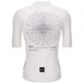 Santini Pirelli Wheel Kort Ermet Trøye Refurbished, White
