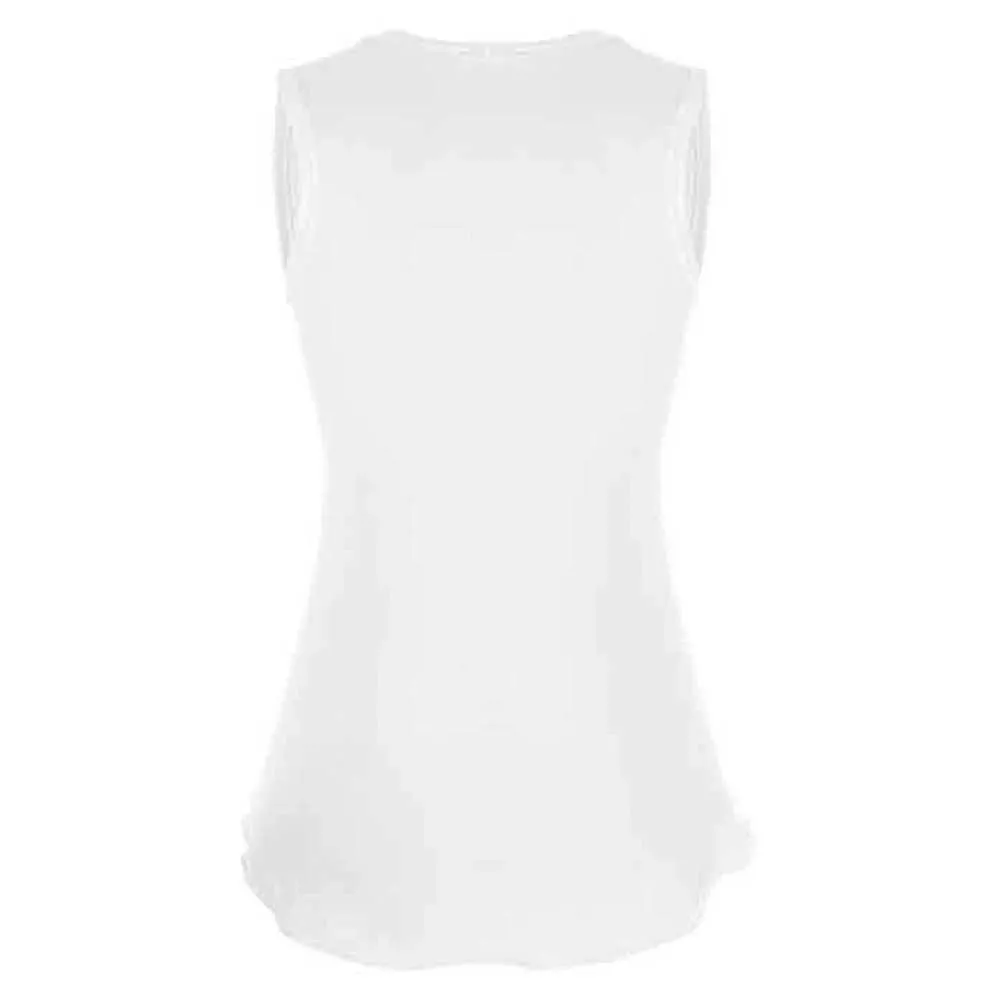 Santini Piuma Active Ermeløs Baselag, White
